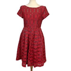 Anthropologie Moulinette Soeurs Lace Midi Dress